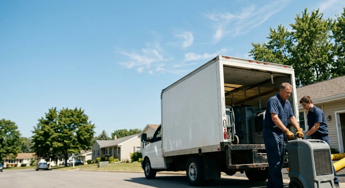 Water Damage Cleanup in Brownstown, IL near me